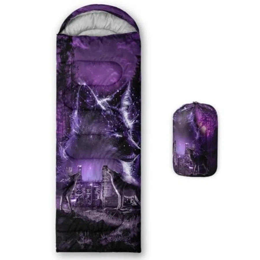 Cartoon Rose Cat Sleeping BagsLightweight and Waterproof 3 Season Warm and Cool Weather Galaxy Starry Night Rose Kitten Backpac
Cartoon Rose Cat Sleeping BagsLightweight and Waterproof 3 Season Warm and Cool Weather Galaxy Starry Night Rose Kitten Backpac