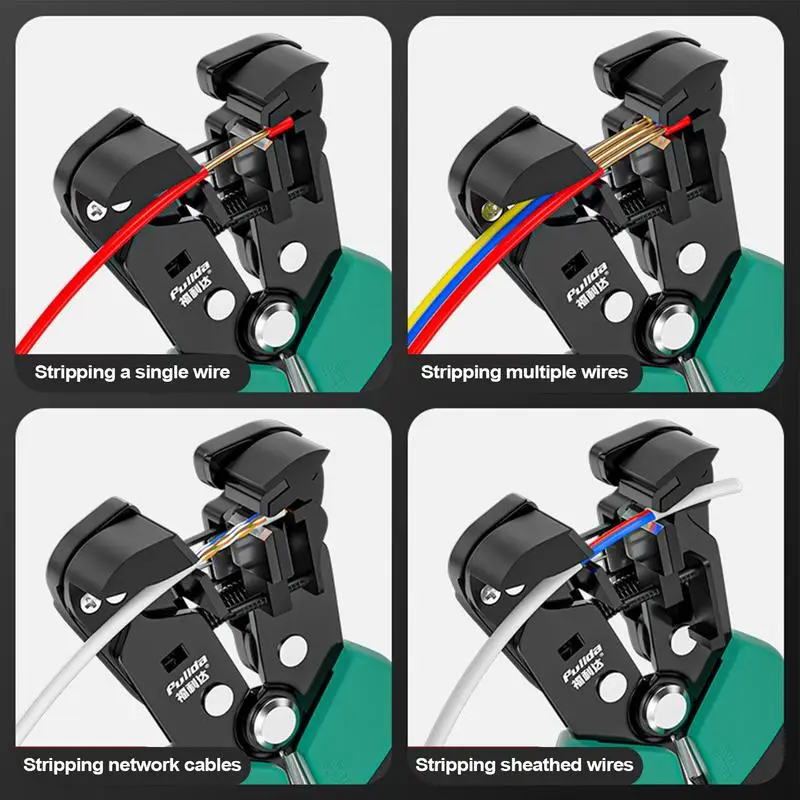 Self-Adjusting Wire Stripping Tool Cable Stripping Pliers Crimping Tool Automatic Wire Stripping Tools Heavy Duty Wire Stripping
Self-Adjusting Wire Stripping Tool Cable Stripping Pliers Crimping Tool Automatic Wire Stripping Tools Heavy Duty Wire Stripping