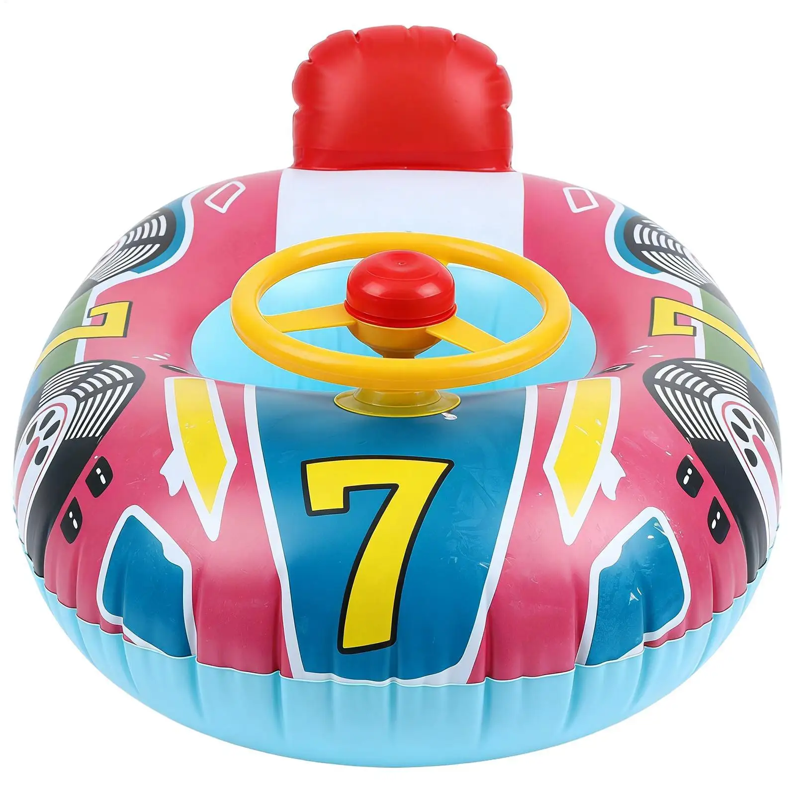 Kids Swimming Pool Floats Waterproof Swimming Ring Floats With Steering Wheel Floating Seat Swim Ring For Garden Beach Shower
Kids Swimming Pool Floats Waterproof Swimming Ring Floats With Steering Wheel Floating Seat Swim Ring For Garden Beach Shower