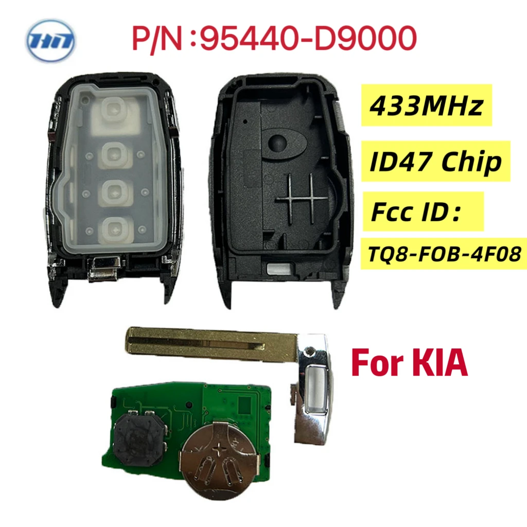 Heynes 95440-D9000 FCC ID: TQ8-FOB-4F08 Умный дистанционный ключ без ключа для KIA Sportage 2016 2017 2018 2019
Heynes 95440-D9000 FCC ID: TQ8-FOB-4F08 Умный дистанционный ключ без ключа для KIA Sportage 2016 2017 2018 2019