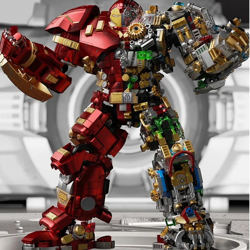 Iron Man Hulkbuster Armor Action Figure With Internal Light Up Parts Decor Ornament Toy Birthday Gift For Anime Lovers
Iron Man Hulkbuster Armor Action Figure With Internal Light Up Parts Decor Ornament Toy Birthday Gift For Anime Lovers