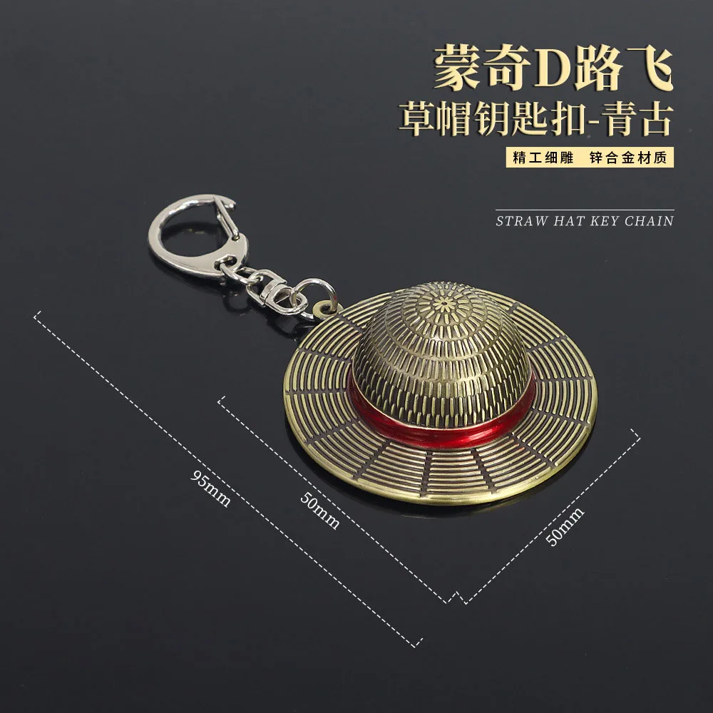 Classic Anime One Piece Keychain Straw Hat Pendant Metal Key Chains For Fans Cosplay Keyrings Accessories
Classic Anime One Piece Keychain Straw Hat Pendant Metal Key Chains For Fans Cosplay Keyrings Accessories