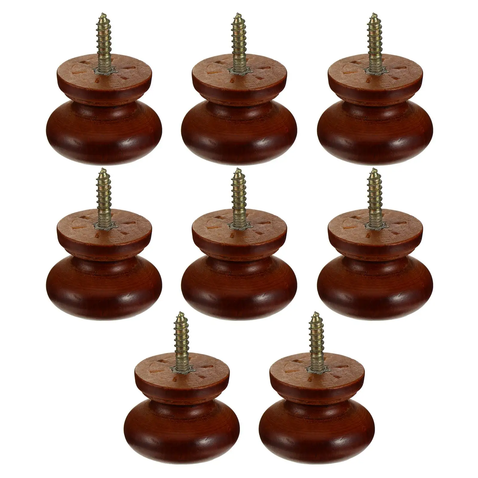8 Pcs Solid Wood Handle Brown Round Knobs Retro Cabinet Dresser Drawer Self Tapping Durable Door Knob Wardrobe Handle High
8 Pcs Solid Wood Handle Brown Round Knobs Retro Cabinet Dresser Drawer Self Tapping Durable Door Knob Wardrobe Handle High