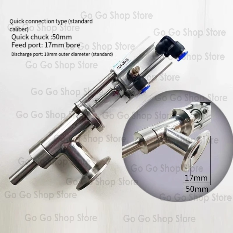304 Stainless Steel Anti-Drip Liquid Filling Nozzle Quick-Install Tower-Type Valve for Filling Machines
304 Stainless Steel Anti-Drip Liquid Filling Nozzle Quick-Install Tower-Type Valve for Filling Machines