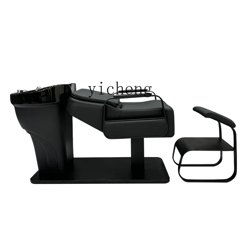 ZC high-end ceramic basin semi-reclining shampoo bed stainless steel hair flushing bed massage bed
ZC high-end ceramic basin semi-reclining shampoo bed stainless steel hair flushing bed massage bed
