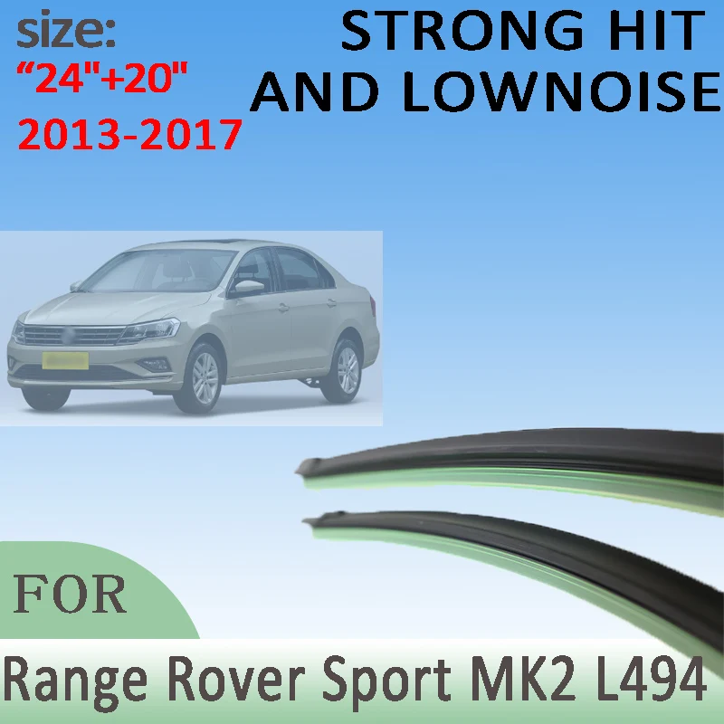 For Range Rover Sport MK2 L494 2013-2017 2014 Wiper Front Wiper Blades Windshield Windscreen Window Brushes 24"+20" 
For Range Rover Sport MK2 L494 2013-2017 2014 Wiper Front Wiper Blades Windshield Windscreen Window Brushes 24"+20"
