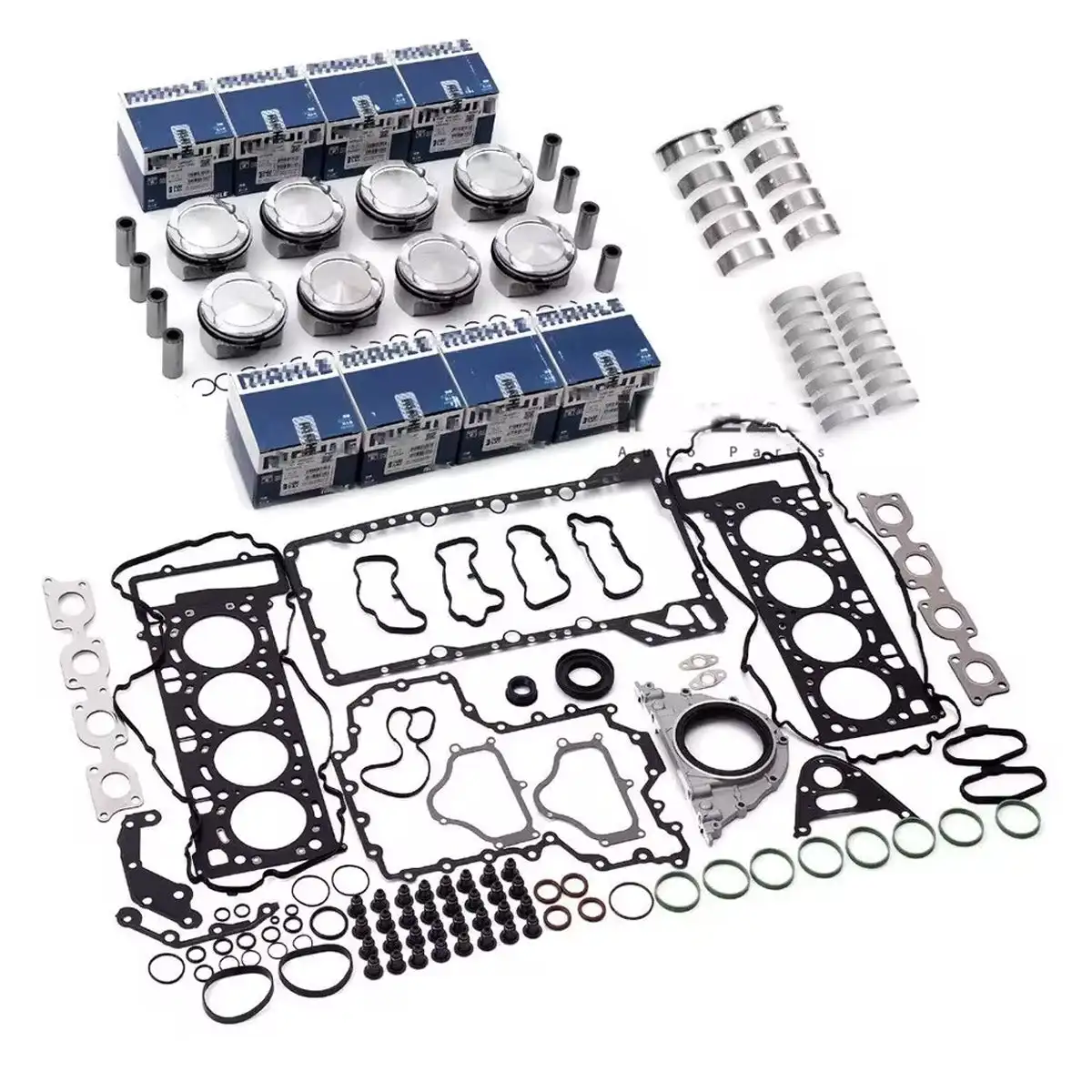 Engine Overhaul Pistons Gasket Bearings Kit for BMW X5 X6 M F85 F86 S63R 4.4T Turbo
Engine Overhaul Pistons Gasket Bearings Kit for BMW X5 X6 M F85 F86 S63R 4.4T Turbo