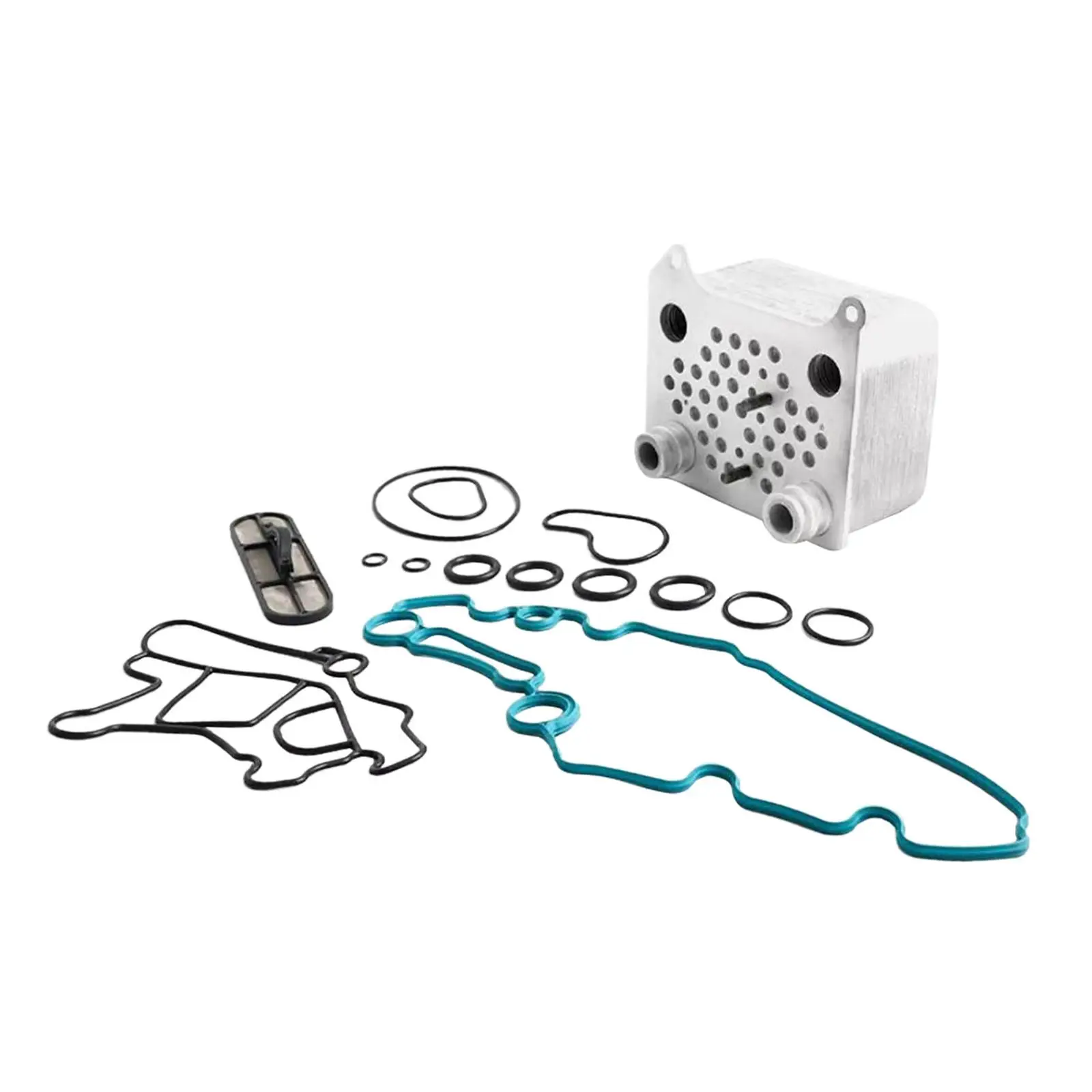 Cooler Oil Cooler Kit DP0049 Replacement for Ford 6.0L Power Stroke
Cooler Oil Cooler Kit DP0049 Replacement for Ford 6.0L Power Stroke