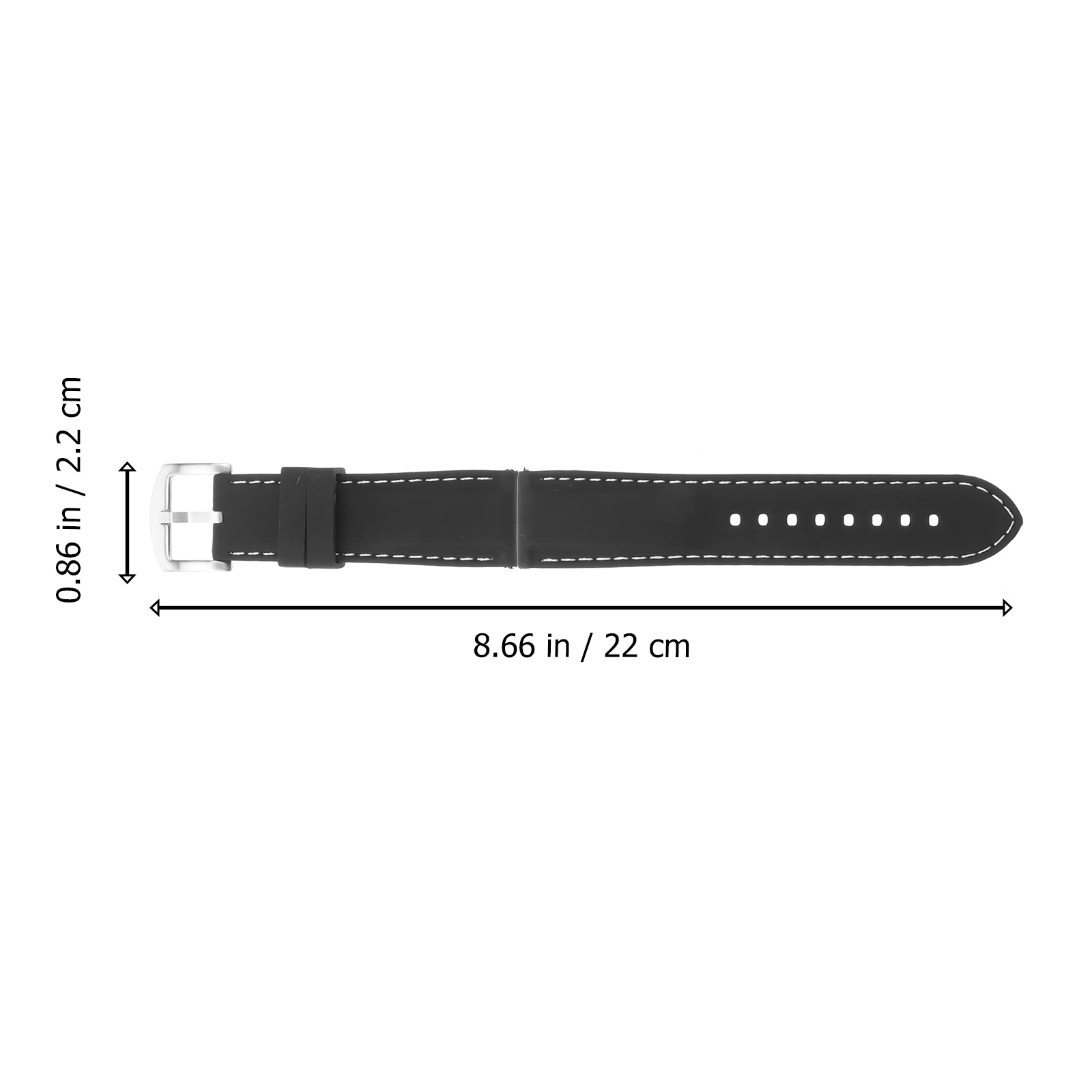 Waterproof Watch Strap Climbing Straps Switch Black with White Line 24mm Silicone Band
Waterproof Watch Strap Climbing Straps Switch Black with White Line 24mm Silicone Band