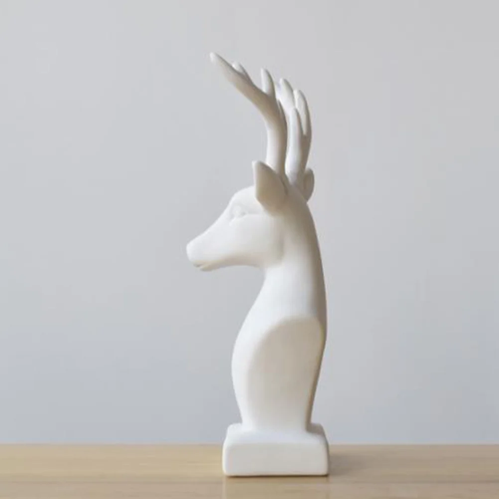 Deer Head Statues Ceramic Art Craft Minimalist Design Home Garden Adornment Warm Comfortable Living Space Decoration Accessory
Deer Head Statues Ceramic Art Craft Minimalist Design Home Garden Adornment Warm Comfortable Living Space Decoration Accessory