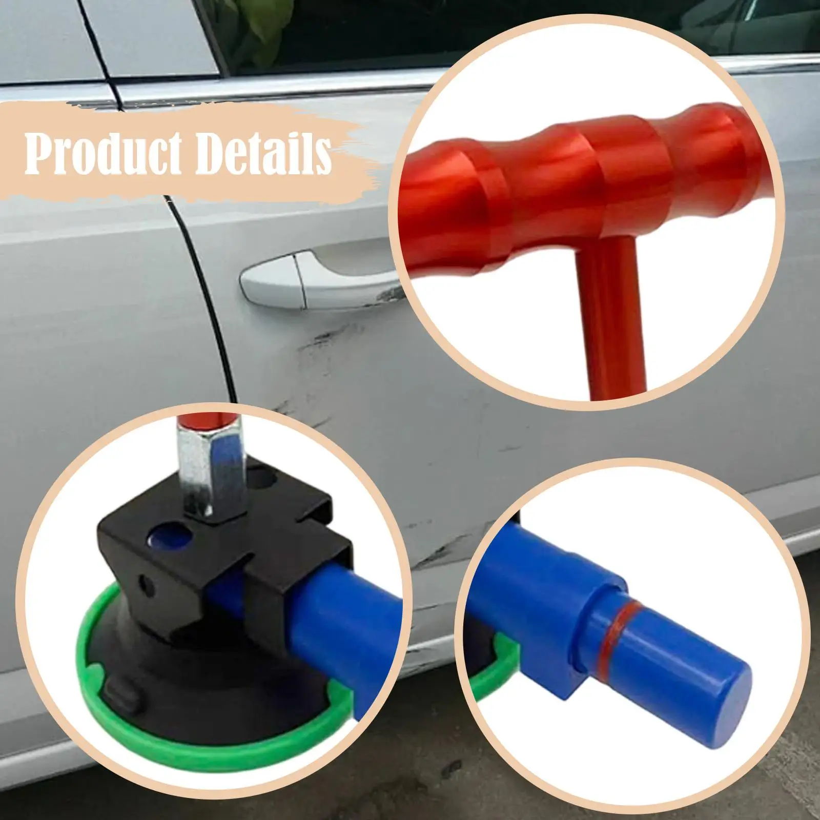 Car Dent Puller Equipment Dent Remover Paintless Dent Removal Powerful Suction Cup for Washing Machine Trucks Refrigerator
Car Dent Puller Equipment Dent Remover Paintless Dent Removal Powerful Suction Cup for Washing Machine Trucks Refrigerator