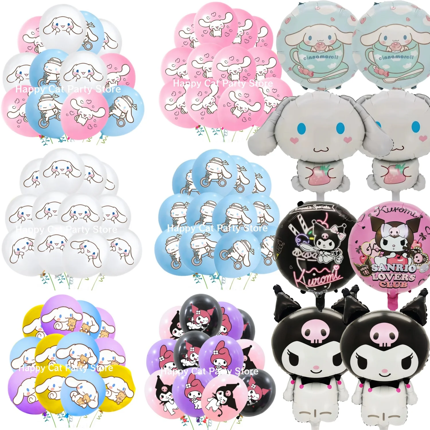 Kuromi Balloons Happy Birthday Party Decoration Cinnamoroll Latex Balloon Foil Balloon Set Room Decor Girls Gift Party Supplies
Kuromi Balloons Happy Birthday Party Decoration Cinnamoroll Latex Balloon Foil Balloon Set Room Decor Girls Gift Party Supplies