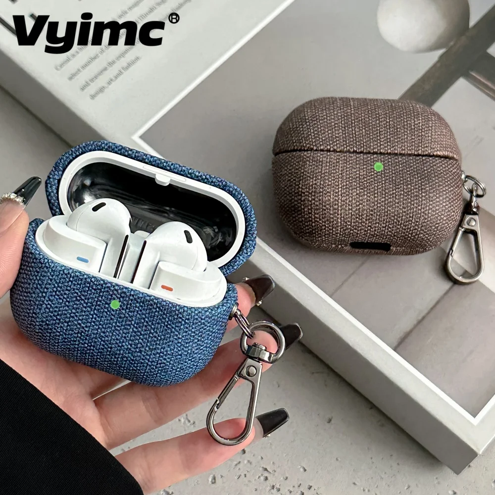 Luxury Cloth Fabric Hard Stripe With Hook Wireless Bluetooth Earphone Case For Galaxy Buds 3 3 Pro Anti Drop All-inclusive Cover
Luxury Cloth Fabric Hard Stripe With Hook Wireless Bluetooth Earphone Case For Galaxy Buds 3 3 Pro Anti Drop All-inclusive Cover