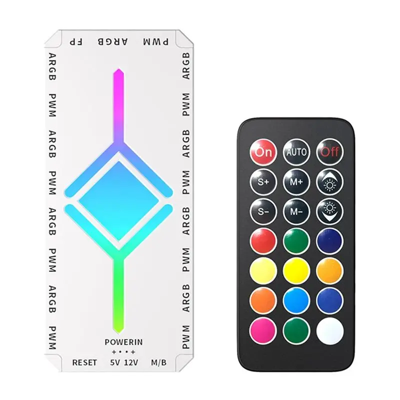 B69C 5V 3Pin ARGB Fan HUB Splitter Remote Controller With 4Pin PWM For PC Cooling SYNC CPU Cooler LED Light Strip
B69C 5V 3Pin ARGB Fan HUB Splitter Remote Controller With 4Pin PWM For PC Cooling SYNC CPU Cooler LED Light Strip
