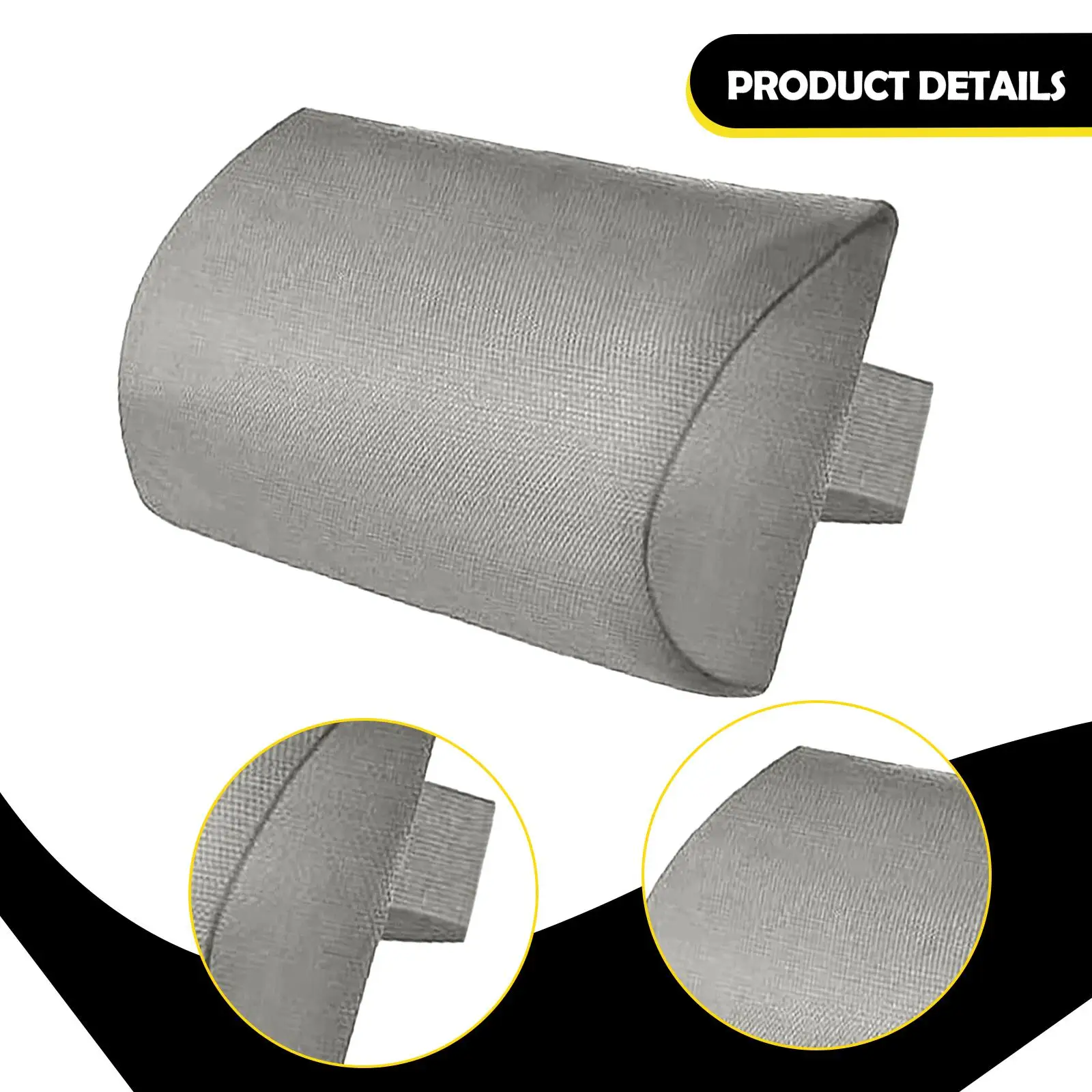 Outdoor Lounge Chair Pillow Ergonomic Neck Support for Folding Patio Furniture Chaise Recliner
Outdoor Lounge Chair Pillow Ergonomic Neck Support for Folding Patio Furniture Chaise Recliner