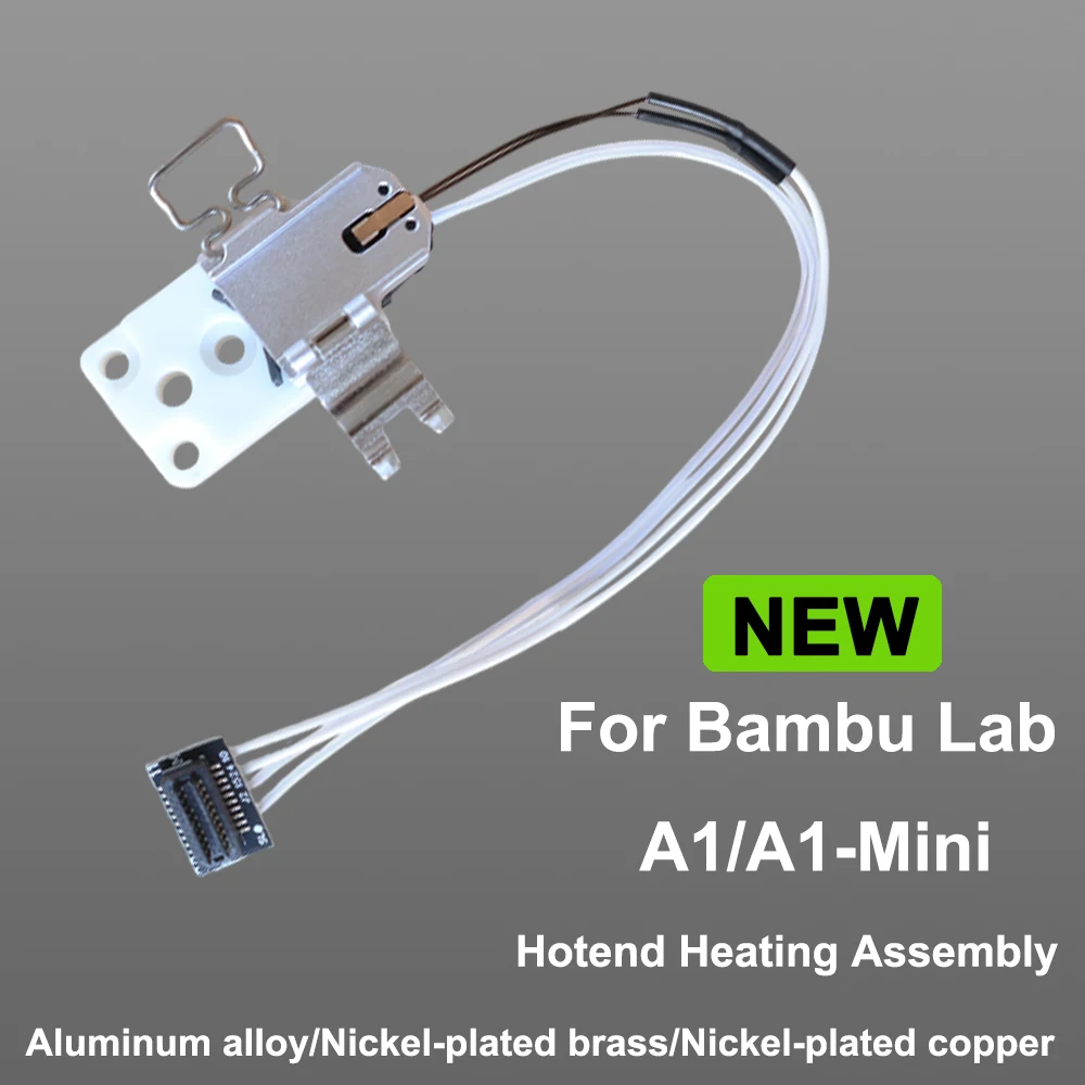 Для Bambu Lab A1 Hotend Нагревательный узел — обновление серии A1 с цирконием Bambulab A1 Mini Hotend Монтажные аксессуары Высокая прочность
Для Bambu Lab A1 Hotend Нагревательный узел — обновление серии A1 с цирконием Bambulab A1 Mini Hotend Монтажные аксессуары Высокая прочность