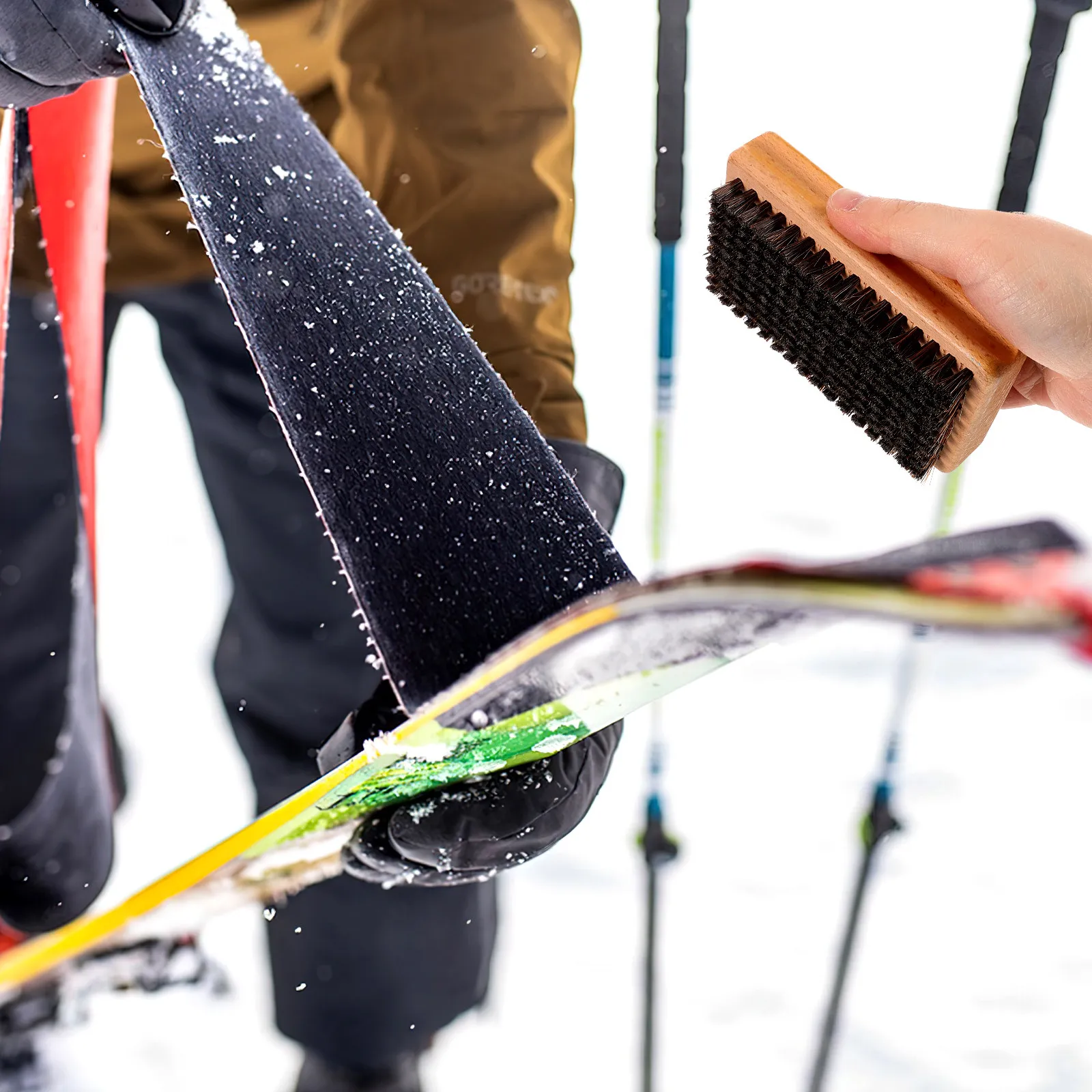 3Pcs Ski Snowboard Wax Brush Manual Wire Nylon Horsehair Board Cleaning Polishing Tool Ski Accessories Snowboard Gear
3Pcs Ski Snowboard Wax Brush Manual Wire Nylon Horsehair Board Cleaning Polishing Tool Ski Accessories Snowboard Gear