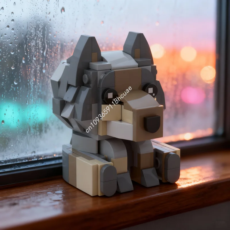 Набор строительных блоков MOC «Серый Волк» (182 детали) - Архитектурная модель Brickheadz, Рождественский подарок, развивающая игрушка для детей
Набор строительных блоков MOC «Серый Волк» (182 детали) - Архитектурная модель Brickheadz, Рождественский подарок, развивающая игрушка для детей