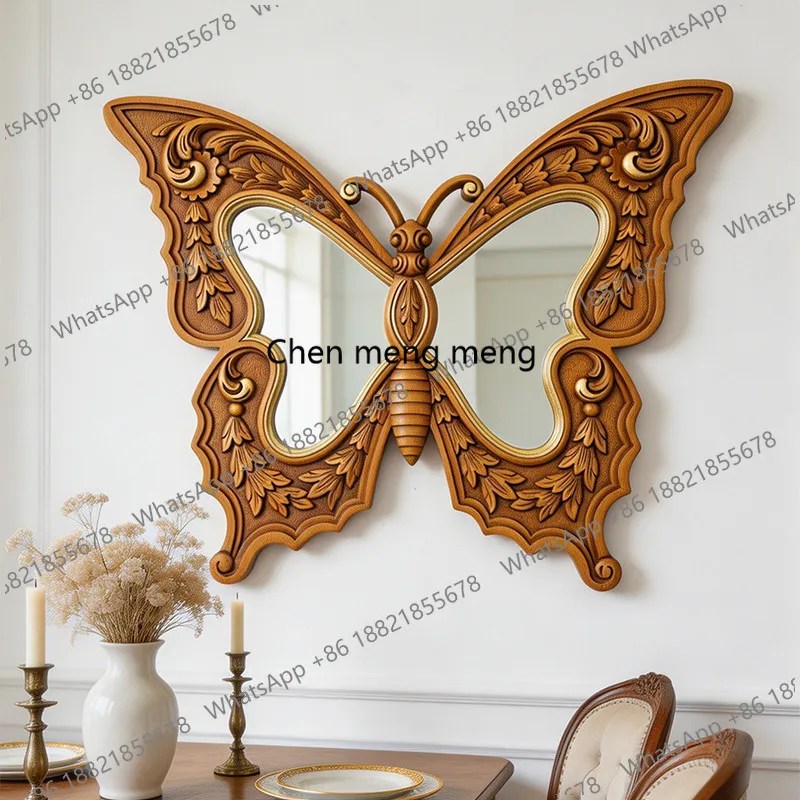 Creative French art decorative mirror retro carved hanging mirror living room entrance wall hanging mirror
Creative French art decorative mirror retro carved hanging mirror living room entrance wall hanging mirror