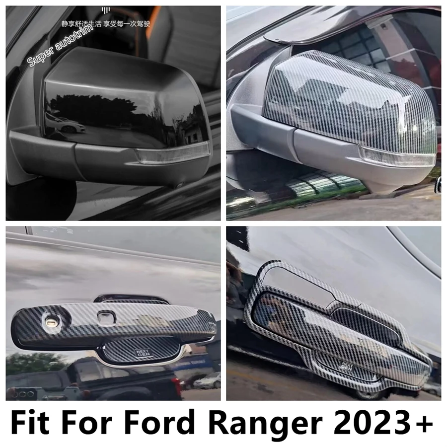 Side Door Handle Bowl / Rearview Mirror Cap Shell Decoration Cover Trim For Ford Ranger 2023 2024 ABS Carbon Fiber Accessories
Side Door Handle Bowl / Rearview Mirror Cap Shell Decoration Cover Trim For Ford Ranger 2023 2024 ABS Carbon Fiber Accessories