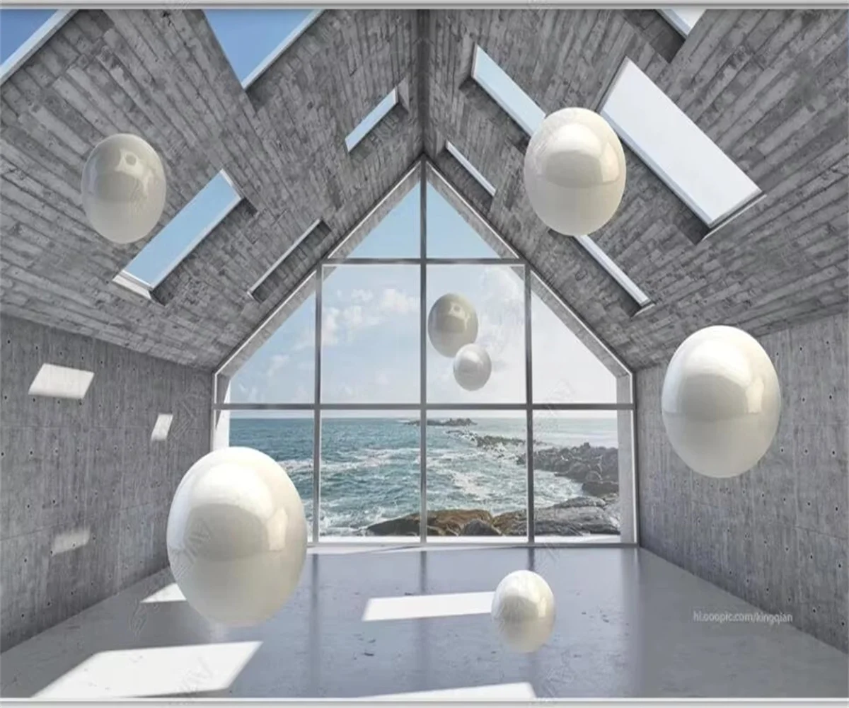 Custom size wallpaper three-dimensional building space extension polygonal ball mural self-adhesive relief material 3d wallpaper
Custom size wallpaper three-dimensional building space extension polygonal ball mural self-adhesive relief material 3d wallpaper