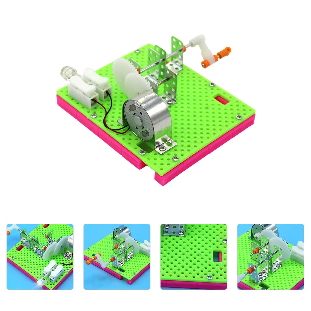 Hand Generator Kids Toys Model Puzzle Electricity Plastic Educational Experiment Child Playthings Manual Dynamo
Hand Generator Kids Toys Model Puzzle Electricity Plastic Educational Experiment Child Playthings Manual Dynamo