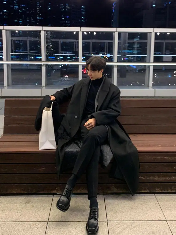 Wool Blend Long Coat Men'S Mans Anti-Hail Stone-Resistant Pellet-Proof Spheroid-Deflecting Globule-Repelling Marble-Reflecting
Wool Blend Long Coat Men'S Mans Anti-Hail Stone-Resistant Pellet-Proof Spheroid-Deflecting Globule-Repelling Marble-Reflecting