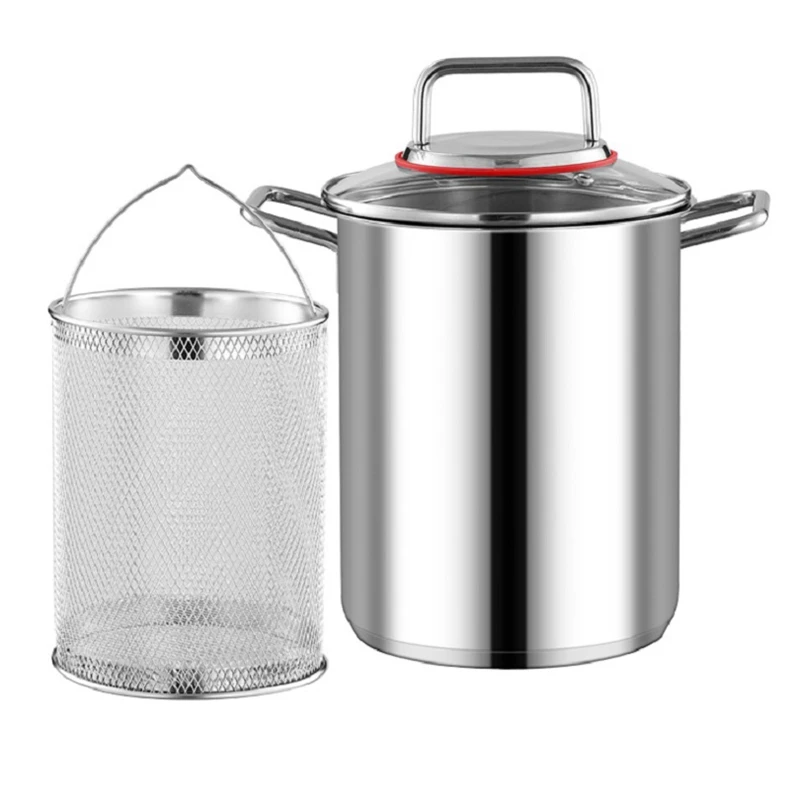 Steel Asparagus Pot Household Soup Pot With Basket Asparagus Pasta Cooking Strainer
Steel Asparagus Pot Household Soup Pot With Basket Asparagus Pasta Cooking Strainer