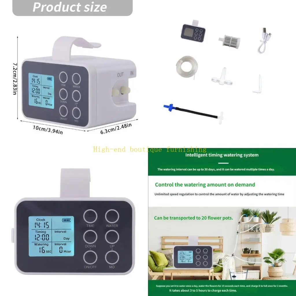 L9NB Irrigation Controller For Potted bushes Supporting Up To 20 Containers
L9NB Irrigation Controller For Potted bushes Supporting Up To 20 Containers