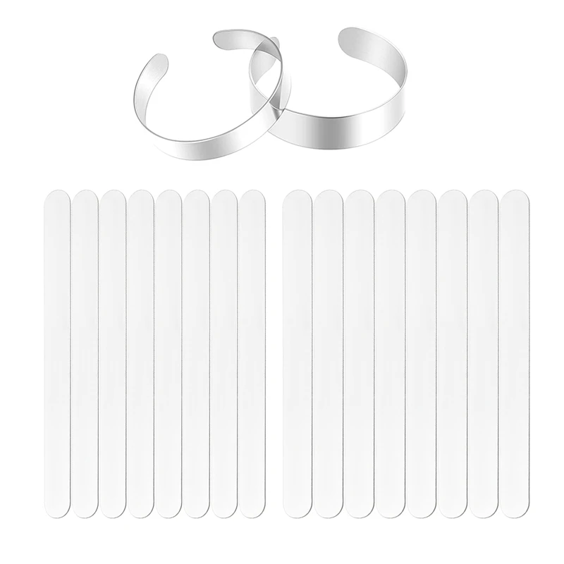 A01F-16 Pieces Bracelet Blanks 3/8 Inch And 5/8 Inch Stainless Steel Bangle Blanks DIY Cuff Bangle Bracelet Blanks
A01F-16 Pieces Bracelet Blanks 3/8 Inch And 5/8 Inch Stainless Steel Bangle Blanks DIY Cuff Bangle Bracelet Blanks