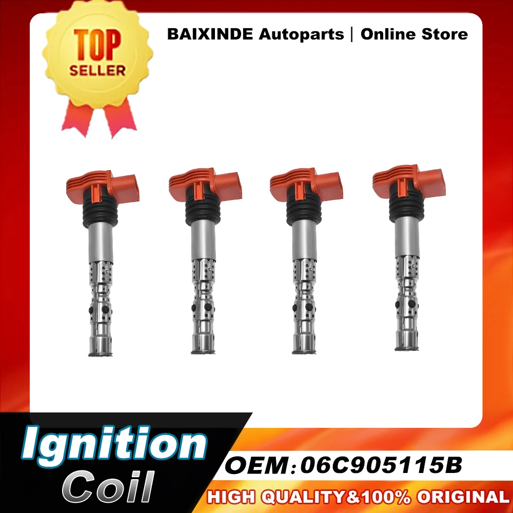 1/4 шт. OEM 06C905115B 06C905115L 06C905115D Катушка зажигания для VW Crafter Jetta Bora Golf MK4 Passat B5 AUDI A3 A4 TT 1,8 T
1/4 шт. OEM 06C905115B 06C905115L 06C905115D Катушка зажигания для VW Crafter Jetta Bora Golf MK4 Passat B5 AUDI A3 A4 TT 1,8 T