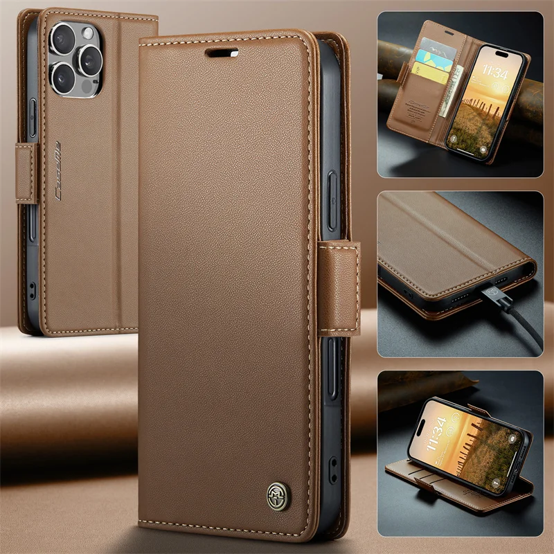 RFID Blocking Wallet Case for iPhone 16E 11 12 13 14 15 16 Pro Max Plus XS XR Card Holder Magnetic Clasp Leather Book Folio Case
RFID Blocking Wallet Case for iPhone 16E 11 12 13 14 15 16 Pro Max Plus XS XR Card Holder Magnetic Clasp Leather Book Folio Case