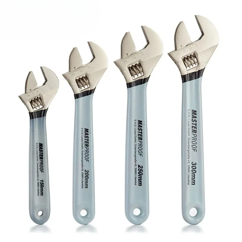 Adjustable Wrench Universal Spanner Mechanical Workshop Hand Repair Tools Car Bicycle Wrench
Adjustable Wrench Universal Spanner Mechanical Workshop Hand Repair Tools Car Bicycle Wrench