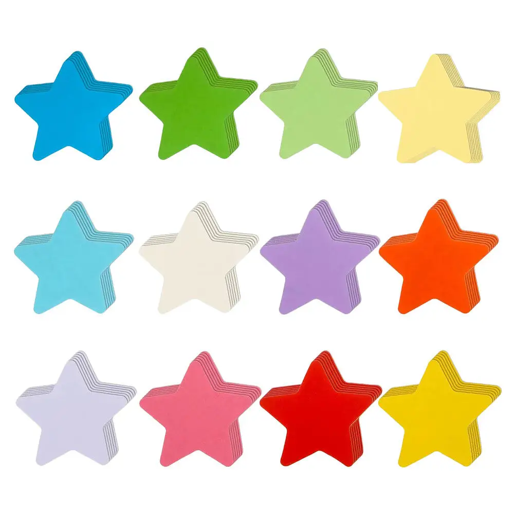 12Pcs Multi Color Star Paper Cutouts Star Shape Cutouts for Bulletin Board Decor School Craft Projects Holiday Party Classroom
12Pcs Multi Color Star Paper Cutouts Star Shape Cutouts for Bulletin Board Decor School Craft Projects Holiday Party Classroom