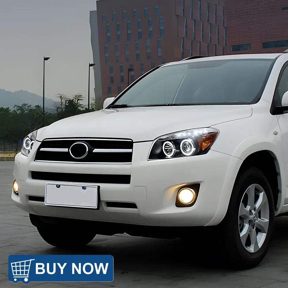 Автомобильные фары для Toyota RAV4 2009-2012, светодиодные передние лампы автомобиля в сборе, обновление, высокая конфигурация, аксессуары для линз проектора
Автомобильные фары для Toyota RAV4 2009-2012, светодиодные передние лампы автомобиля в сборе, обновление, высокая конфигурация, аксессуары для линз проектора