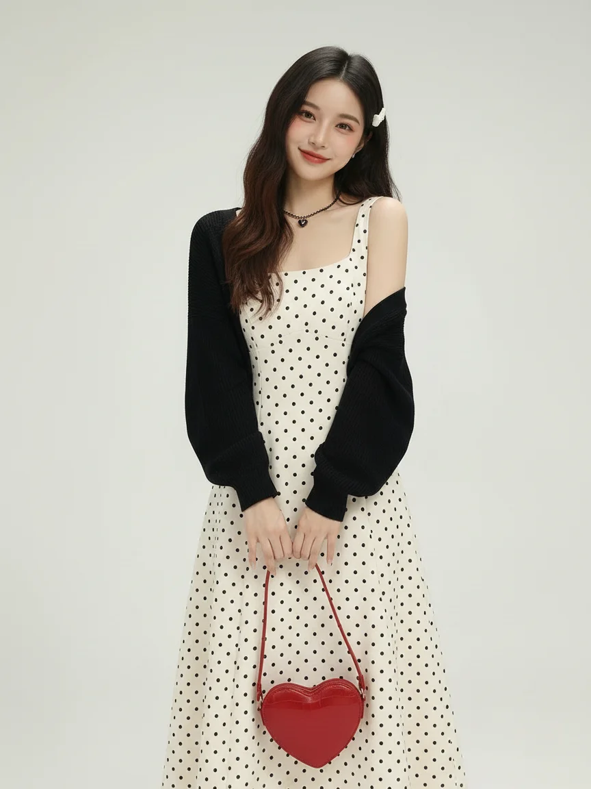 Romantic Vacation Style Strapless Dress Women's Set with Open Cardigan Spring 2026 High Waist A-Line Skirt Summer Commute
Romantic Vacation Style Strapless Dress Women's Set with Open Cardigan Spring 2026 High Waist A-Line Skirt Summer Commute