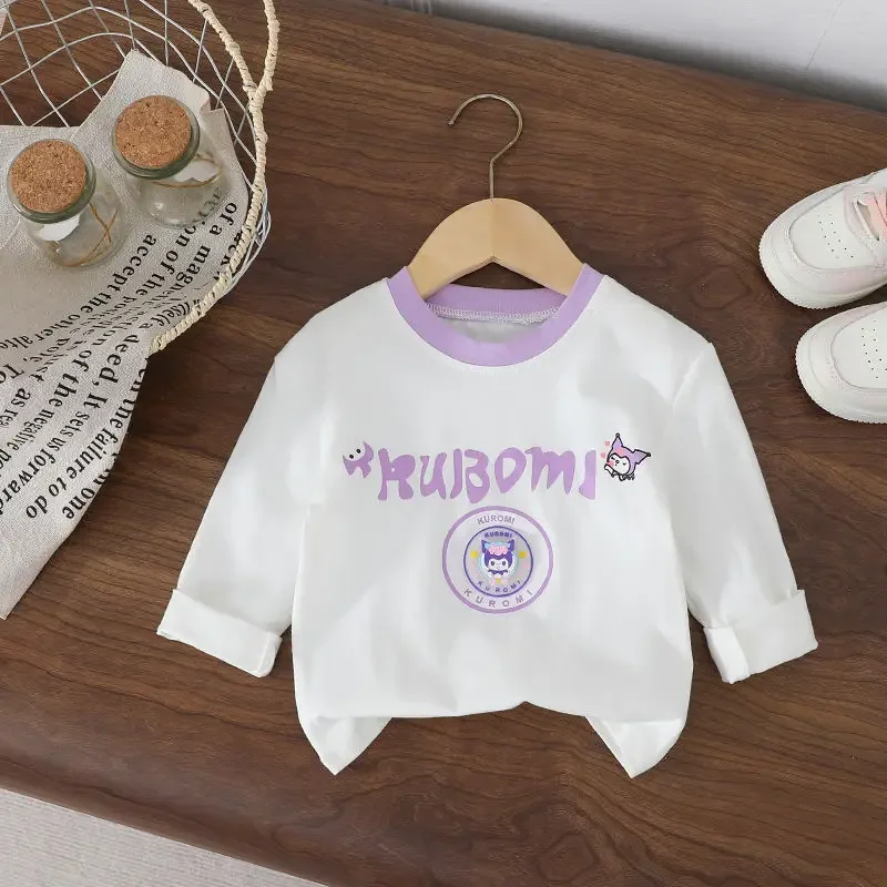 Sweet Kuromi Anime Kawaii Sanrio Ins Long Cute Cartoon Sleeve Shirt My Melody Children Hooded Clothing Lovely Gifts for Kids
Sweet Kuromi Anime Kawaii Sanrio Ins Long Cute Cartoon Sleeve Shirt My Melody Children Hooded Clothing Lovely Gifts for Kids