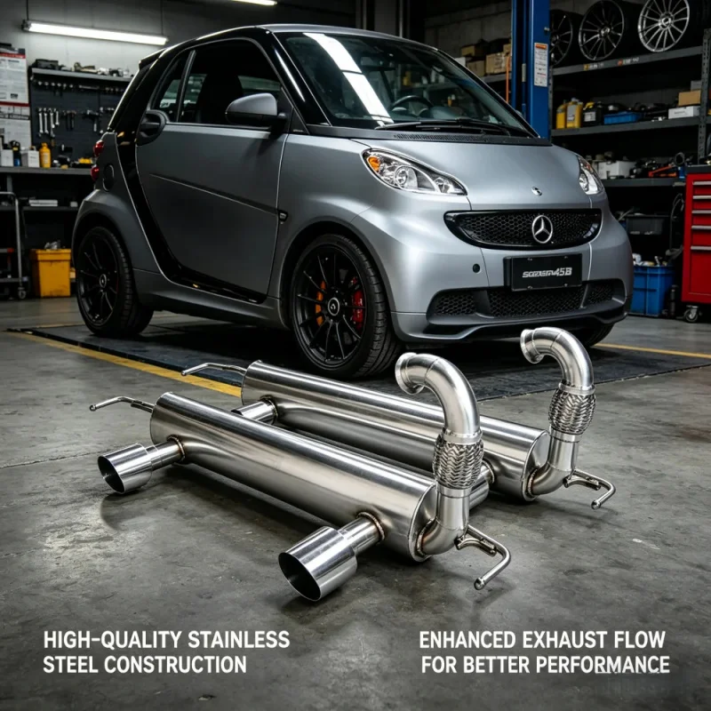 Car Catback Exhaust Pipes for Mercedes-Benz Smart W453 1.0/0.9T 2015-2021 Stainless Steel Muffler Performance Exhaust System
Car Catback Exhaust Pipes for Mercedes-Benz Smart W453 1.0/0.9T 2015-2021 Stainless Steel Muffler Performance Exhaust System