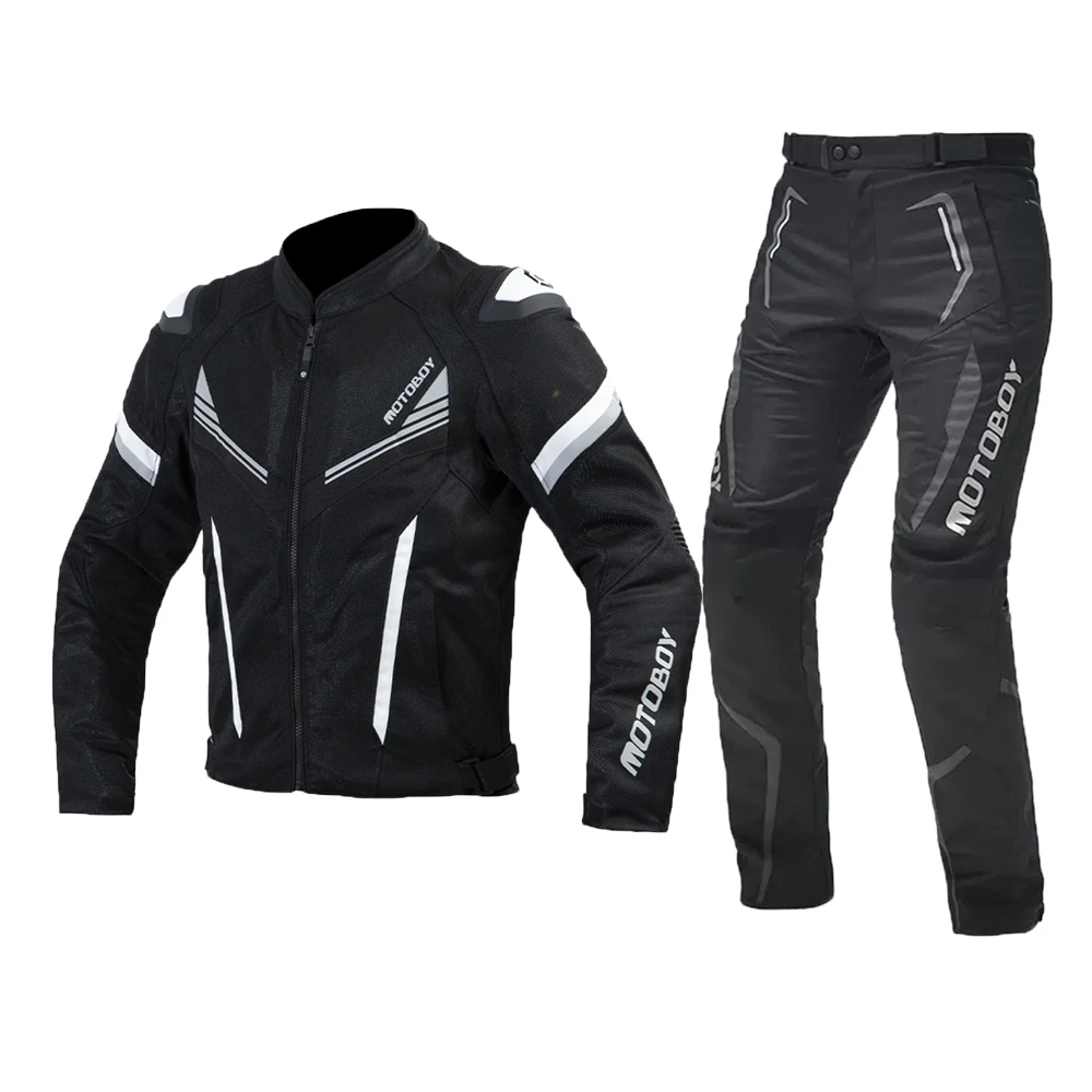 Motorcycle Jacket Cycling Suit Summer Waterproof and Windproof Motorcycle Suit Men's Mesh Breathable and Rainproof Racing Suit
Motorcycle Jacket Cycling Suit Summer Waterproof and Windproof Motorcycle Suit Men's Mesh Breathable and Rainproof Racing Suit