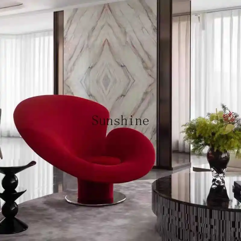 Minimalist design FRP special-shaped calla lily flower leisure hotel reception single sofa recliner
Minimalist design FRP special-shaped calla lily flower leisure hotel reception single sofa recliner