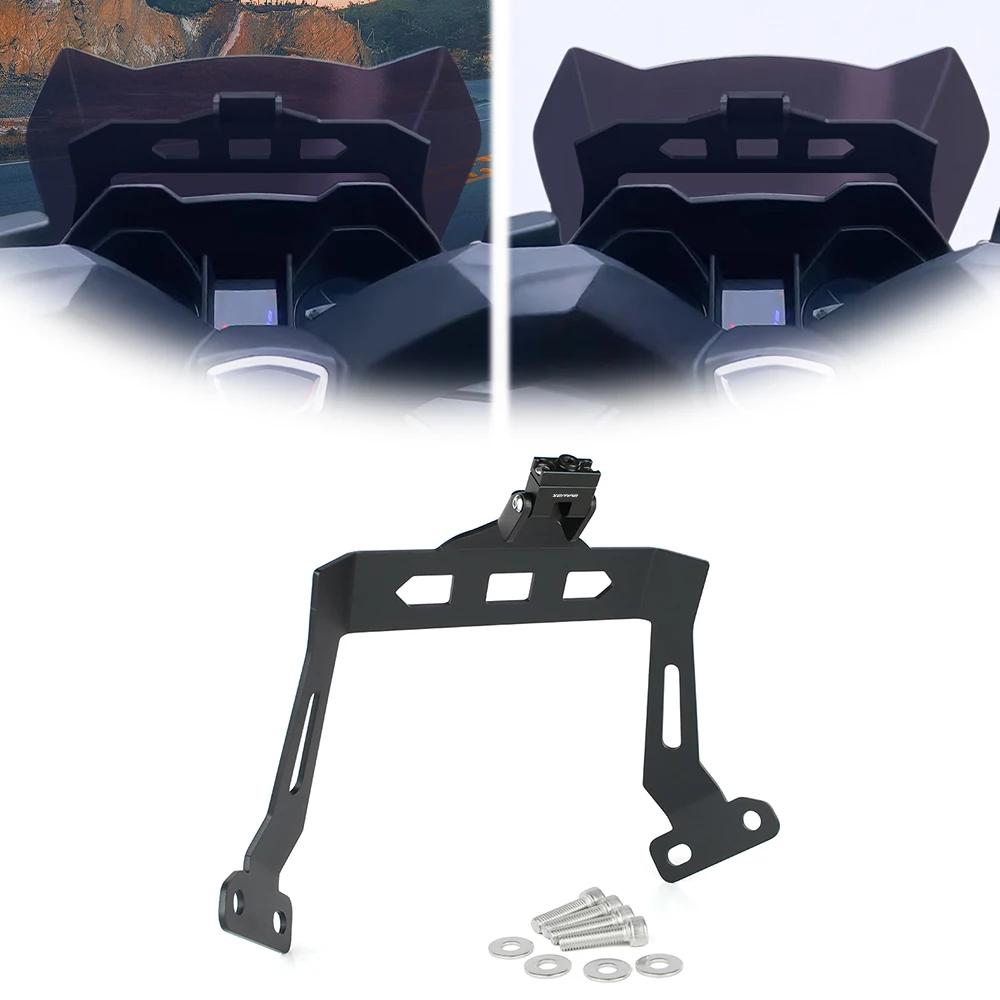 Motorcycle Windshield Mount GPS Phone Holder Navigation Bracket For KYMCO 350 300i Xciting 250 400 S400 2018 2019 2020 2021-2022
Motorcycle Windshield Mount GPS Phone Holder Navigation Bracket For KYMCO 350 300i Xciting 250 400 S400 2018 2019 2020 2021-2022
