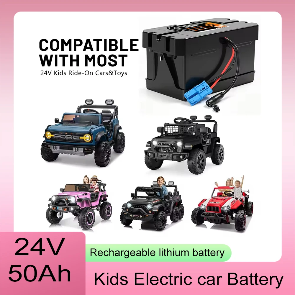Toy car 18650 lithium battery 24V 50AH with built-in BMS system air transportation suitable for 24V children's equipment
Toy car 18650 lithium battery 24V 50AH with built-in BMS system air transportation suitable for 24V children's equipment