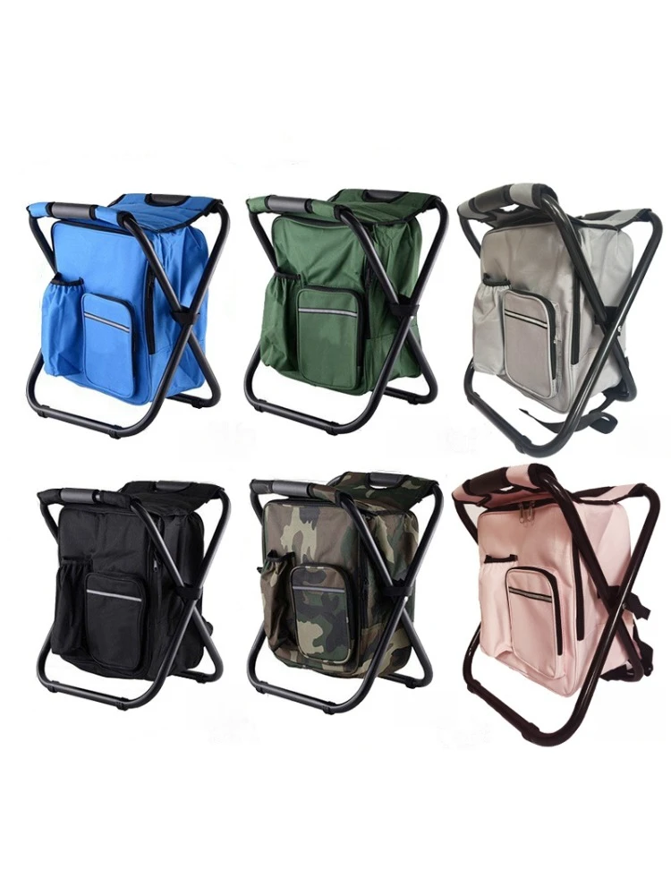 Folding stools portable ice pack tabourets with insulated bags, carriable as backpacks fishing stools beach chairs outdoor seats
Folding stools portable ice pack tabourets with insulated bags, carriable as backpacks fishing stools beach chairs outdoor seats