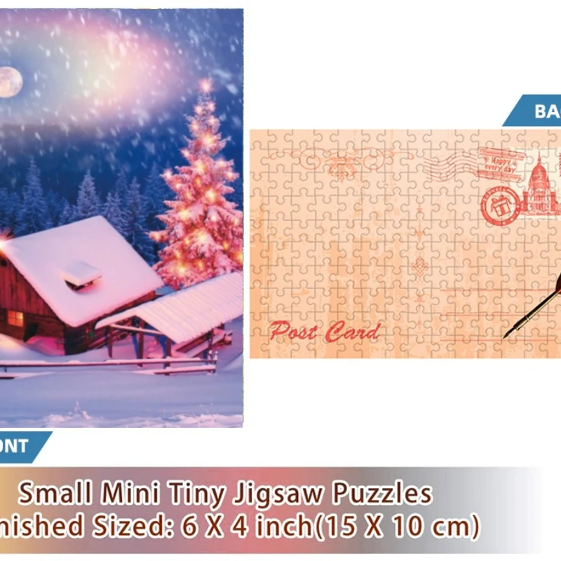 150PCS Mini Test Tube Jigsaw Puzzle Fairytale Cottage Famous Painting for Aldult Family Game Educational Toy
150PCS Mini Test Tube Jigsaw Puzzle Fairytale Cottage Famous Painting for Aldult Family Game Educational Toy