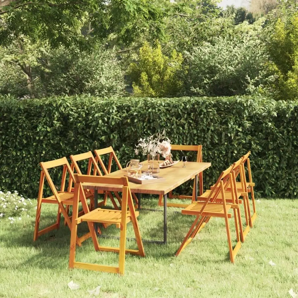 Acacia Wood Outdoor Patio Furniture Set for 8, Suitable for Garden, Terrace, Beach, and Camping
Acacia Wood Outdoor Patio Furniture Set for 8, Suitable for Garden, Terrace, Beach, and Camping