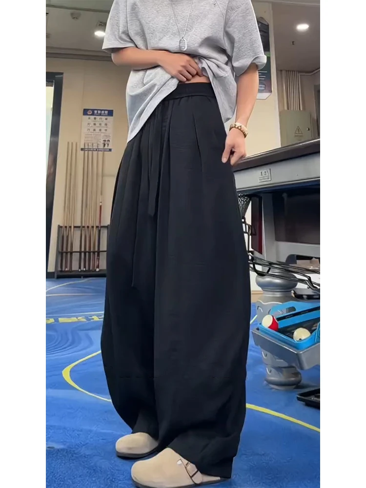 American Style Men's Summer Cool Feeling Breathable Loose Wide Leg Pants Quick Dry Knife Casual Trousers Straight Cut
American Style Men's Summer Cool Feeling Breathable Loose Wide Leg Pants Quick Dry Knife Casual Trousers Straight Cut