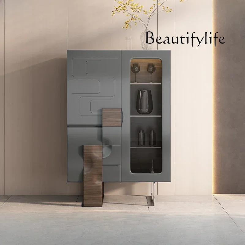 mobili per il soggiorno Light luxury high-end wine cabinet dining side modern simple living room home glass wine cabinet dining
mobili per il soggiorno Light luxury high-end wine cabinet dining side modern simple living room home glass wine cabinet dining