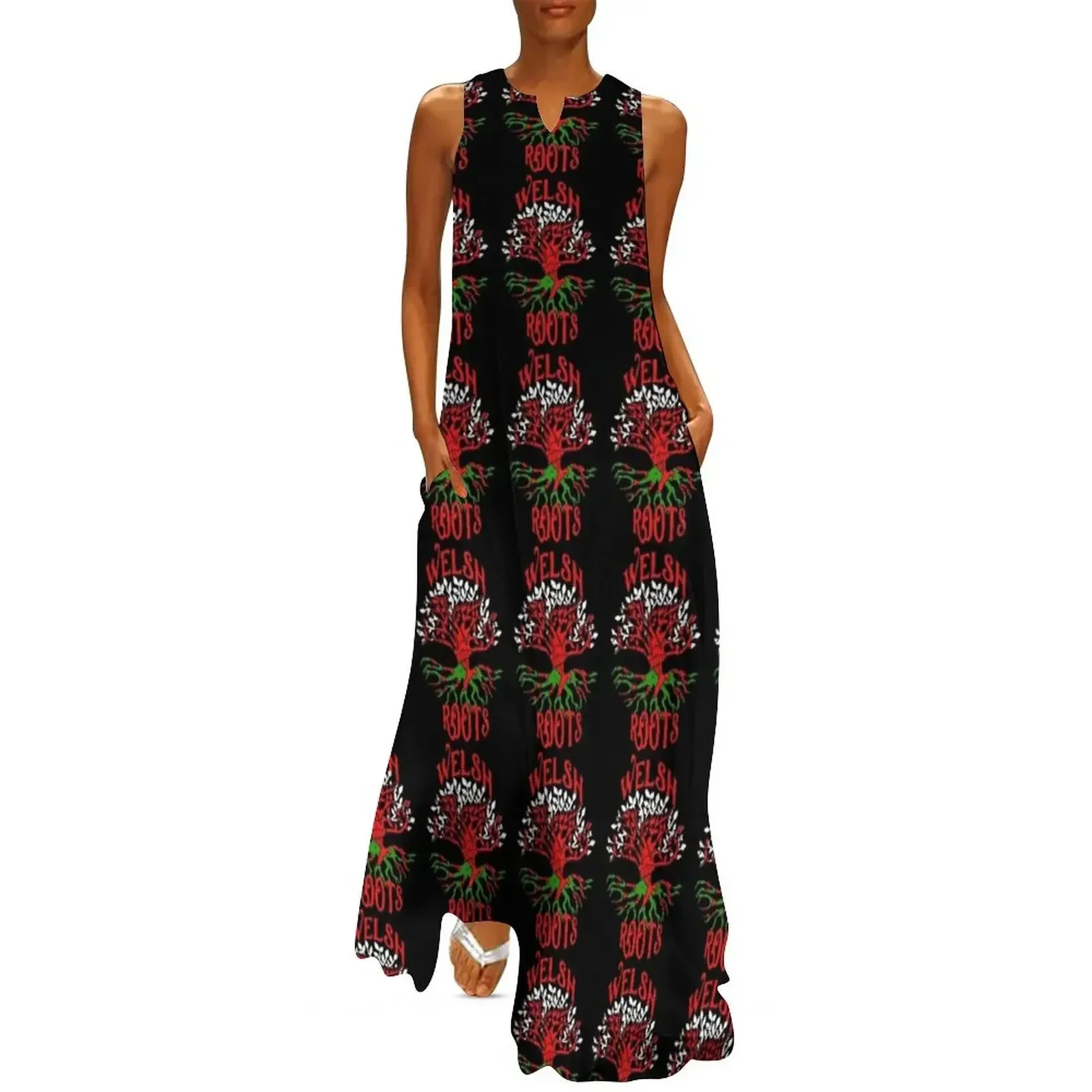 Welsh Roots Wales Flag Family Tree Ancestry Heritage Long Dress elegant dress summer women's suit beach dress
Welsh Roots Wales Flag Family Tree Ancestry Heritage Long Dress elegant dress summer women's suit beach dress