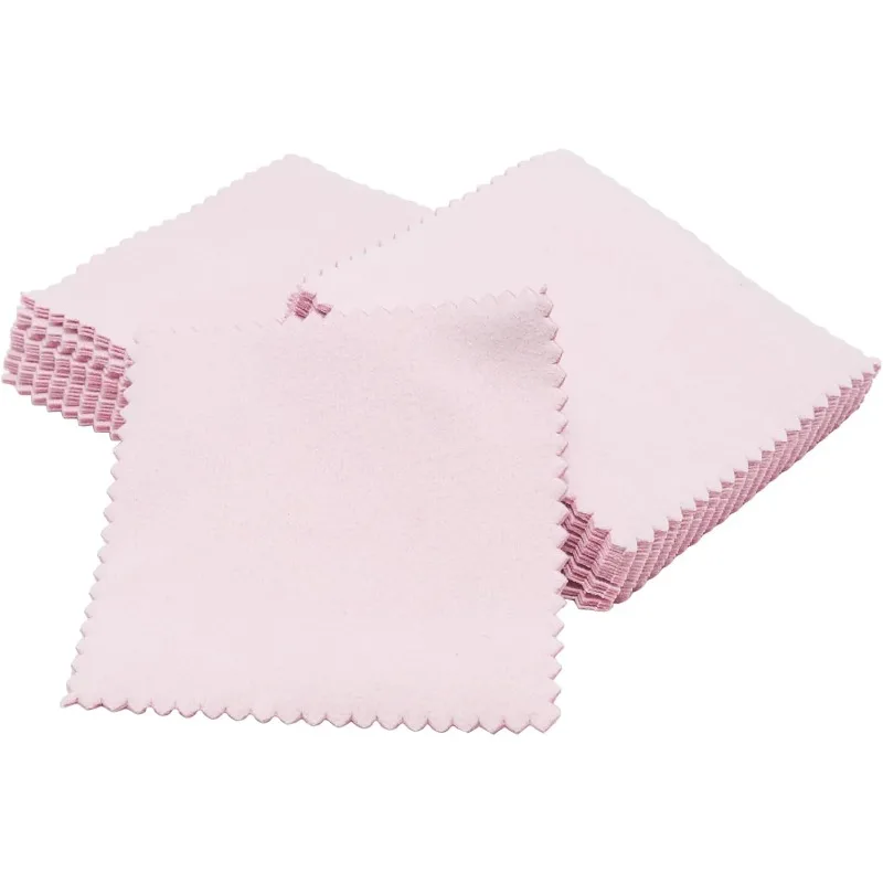 50pcs 8cm*8cm for Clean Cleaning Cloth Polishing Cloth Jewelry Polishing Pink Color Fabric Polish Cleaning Cloth Care
50pcs 8cm*8cm for Clean Cleaning Cloth Polishing Cloth Jewelry Polishing Pink Color Fabric Polish Cleaning Cloth Care