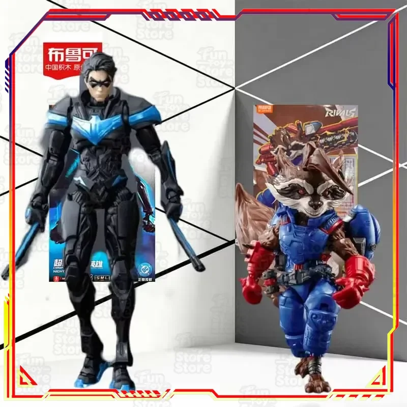 Bloks Rivals Raccoon Assembly Model Kit Movable Action Figure Unpainted Collectible Toy for Fans Gift with Foam Box
Bloks Rivals Raccoon Assembly Model Kit Movable Action Figure Unpainted Collectible Toy for Fans Gift with Foam Box